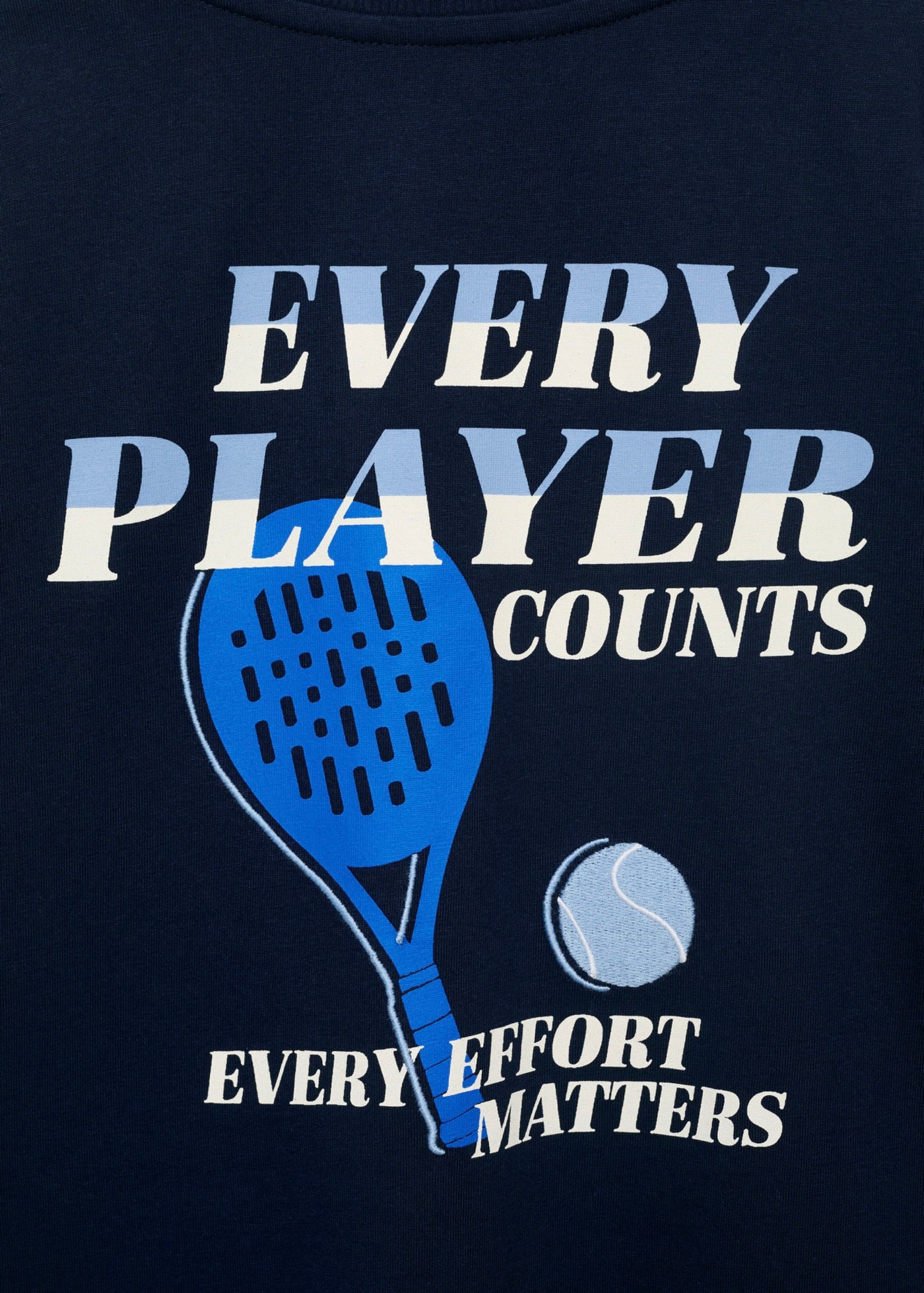 T-Shirt Player Bleu Marine - Garçon