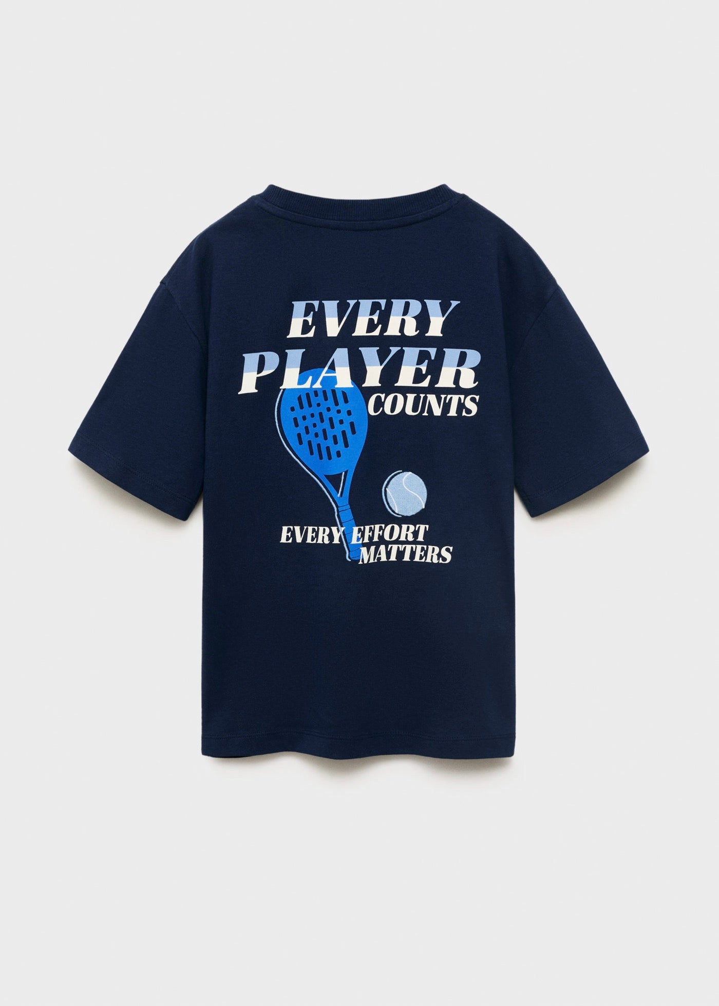 T-Shirt Player Bleu Marine - Garçon