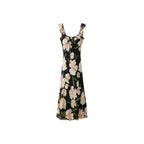 Robe À Fleurs Détail Volants
