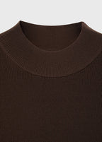 Abito In Maglia Collo Alto