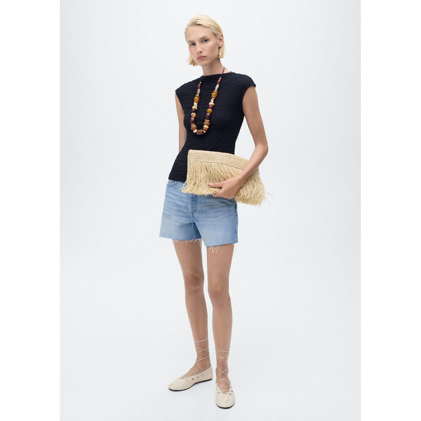 Top Coton Texturé