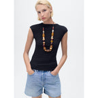 Top Coton Texturé