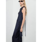 Top Satiné Asymétrique