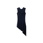 Top Satiné Asymétrique