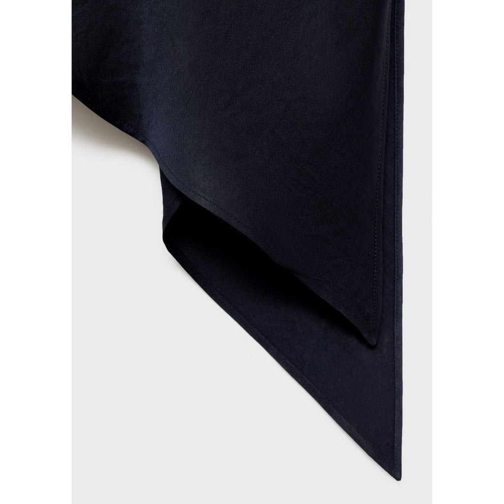 Top Satiné Asymétrique