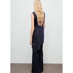 Top Satiné Asymétrique