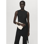 Asymmetric Satin Top