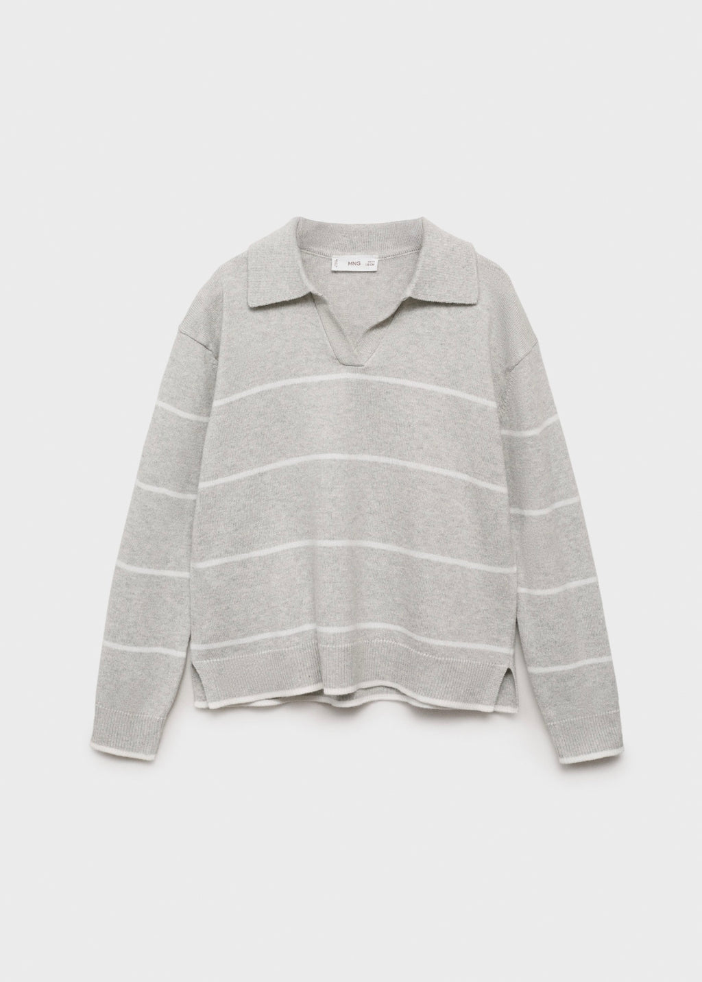Pull Katie Gris Clair Chiné - Fille
