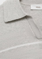 Pull Katie Gris Clair Chiné - Fille