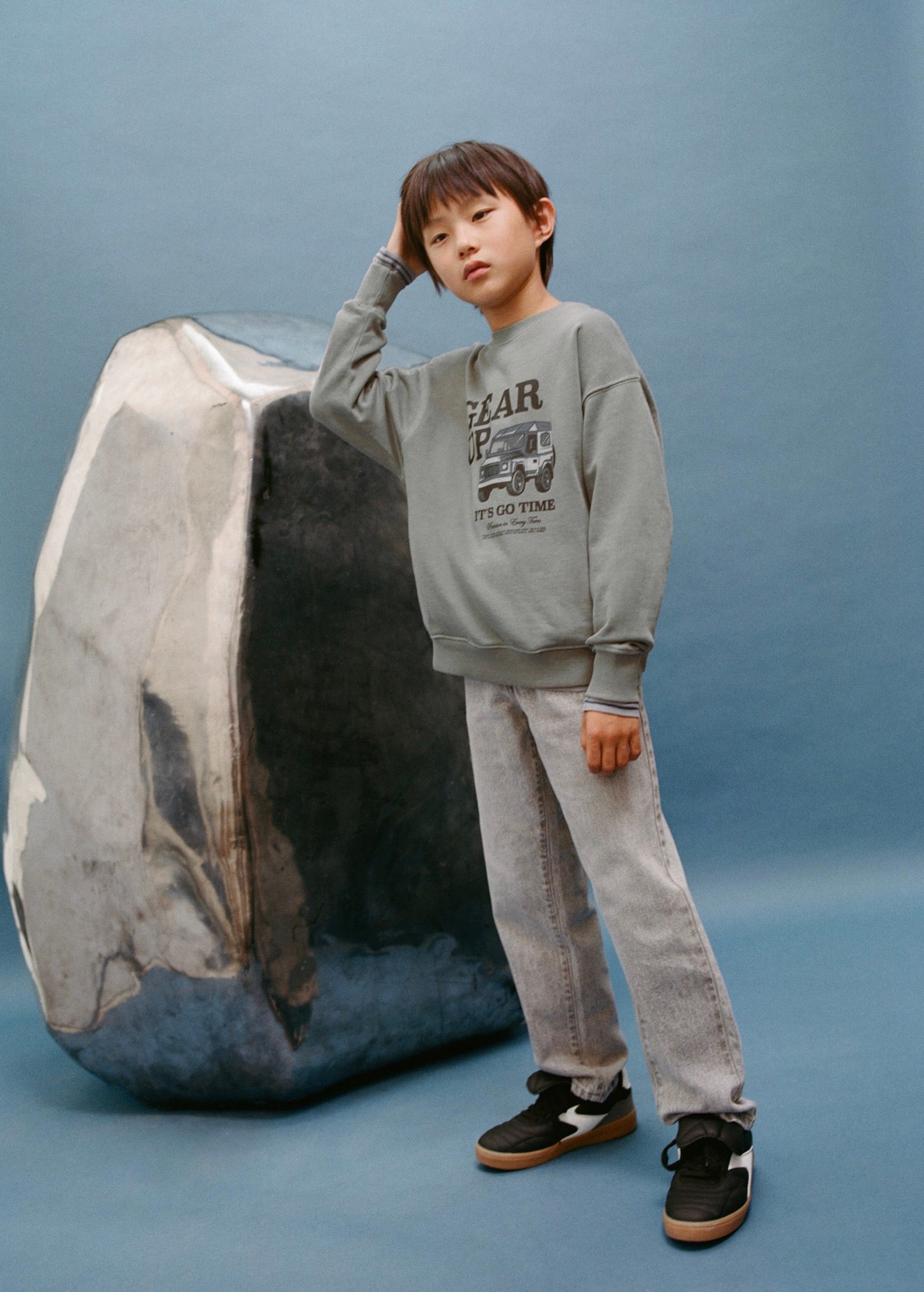 Sweat Gearup Grey - Boy