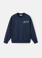 Sweat Caution Bleu Marine - Garçon