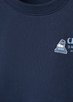 Sweat Caution Bleu Marine - Garçon