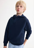 Sweat Zipset Bleu Marine - Garçon