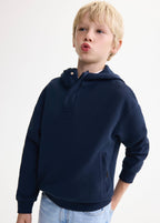 Sweat Zipset Bleu Marine - Garçon