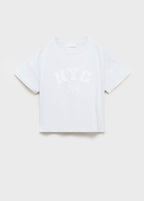 T-Shirt Celeste Bleu Ciel - Fille