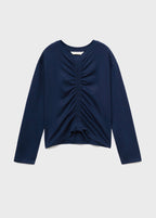 T-Shirt Gat Bleu Marine - Fille