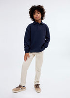 Sweat Polos Bleu Marine - Garçon