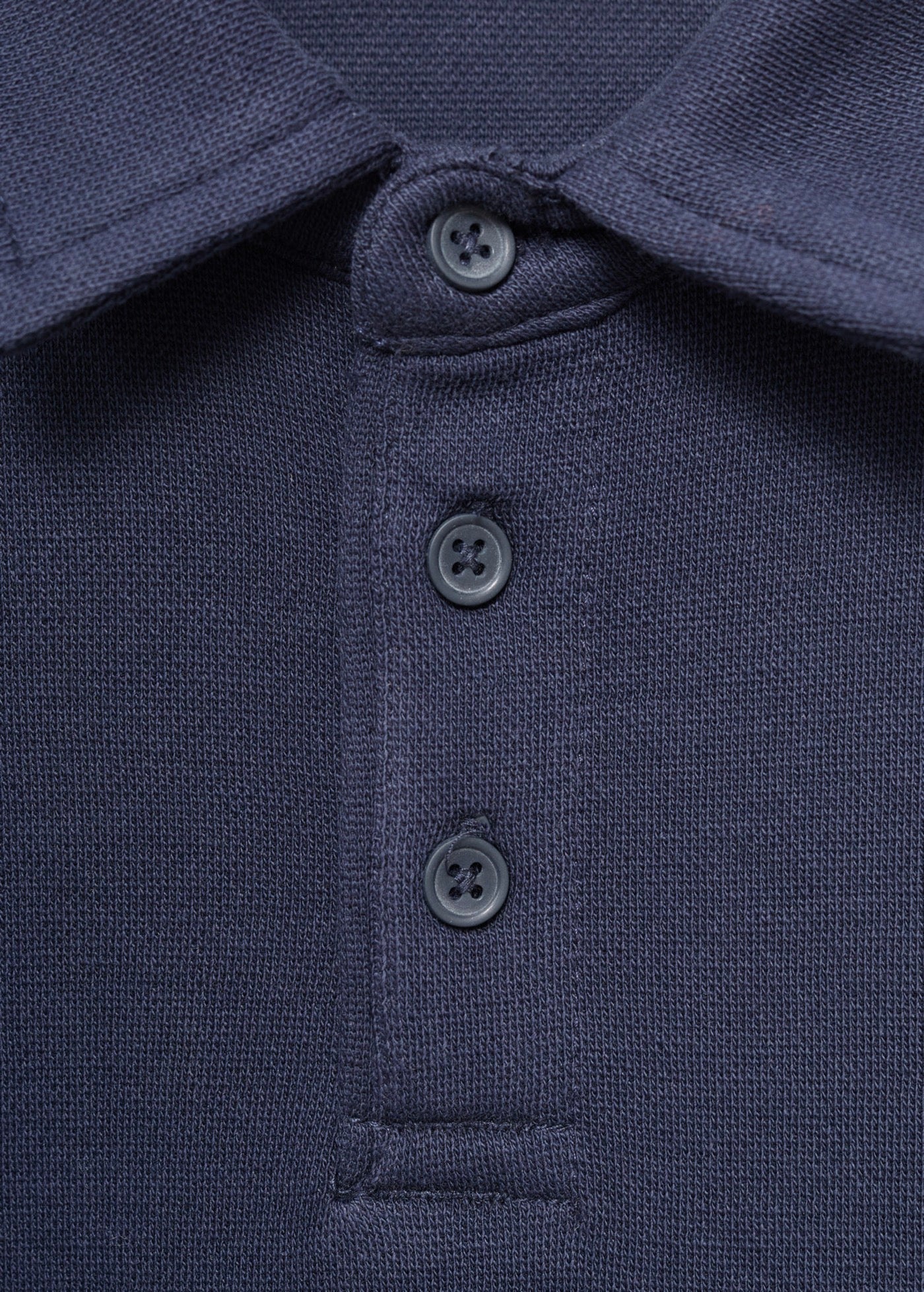 Sweat Polos Bleu Marine - Garçon