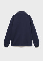 Sweat Polos Bleu Marine - Garçon