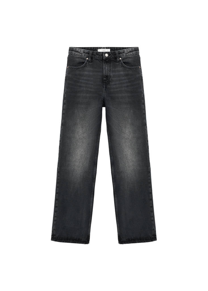 Miami Jeans Med Lige Ben Og Mellemhøj Talje