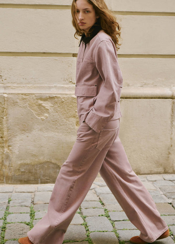Mid-Rise Loose Wide-Leg Jeans