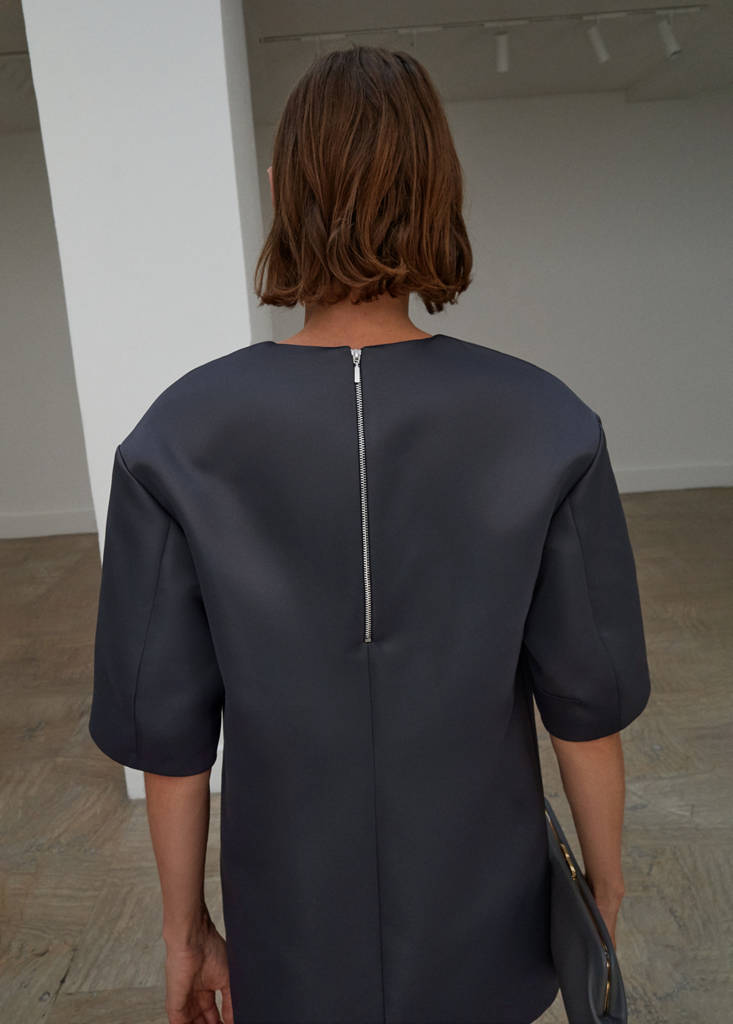 Robe Courte Satin
