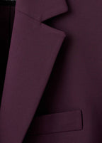 Blazer da completo in misto lana
