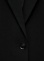 Blazer Dritto con Tasche a Patta