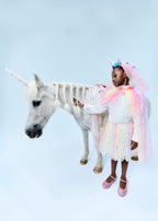 Jupe Unicorn Violet Clair/Pastel - Fille