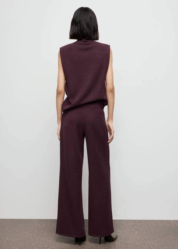 Pantaloni Dritti con Cuciture