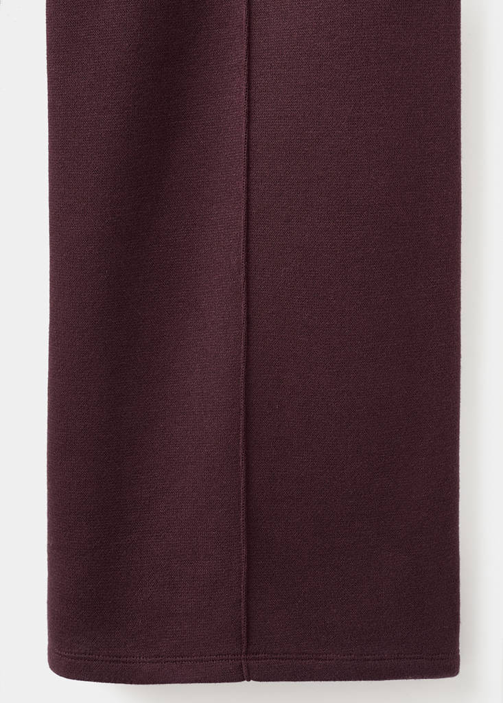 Pantaloni Dritti con Cuciture