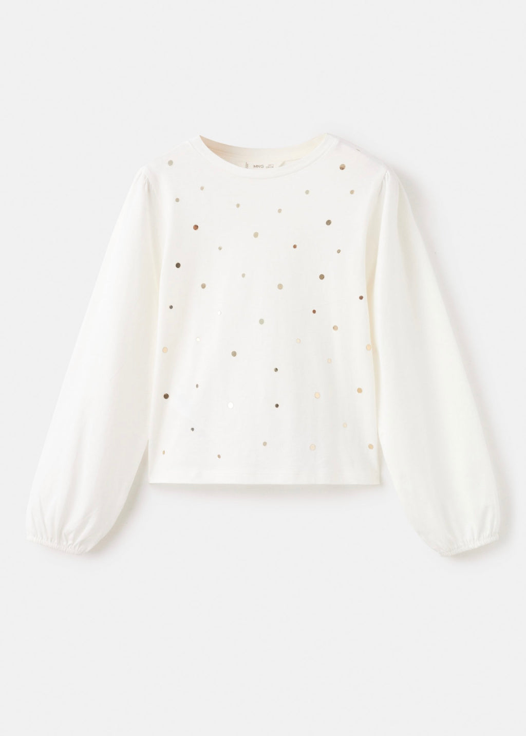 T-Shirt Mirror Blanc Cassé - Fille