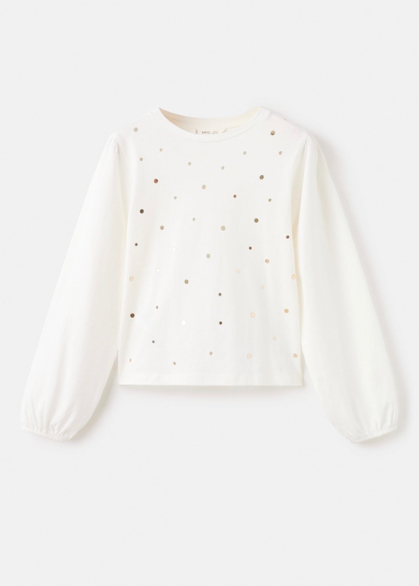 T-Shirt Mirror Blanc Cassé - Fille
