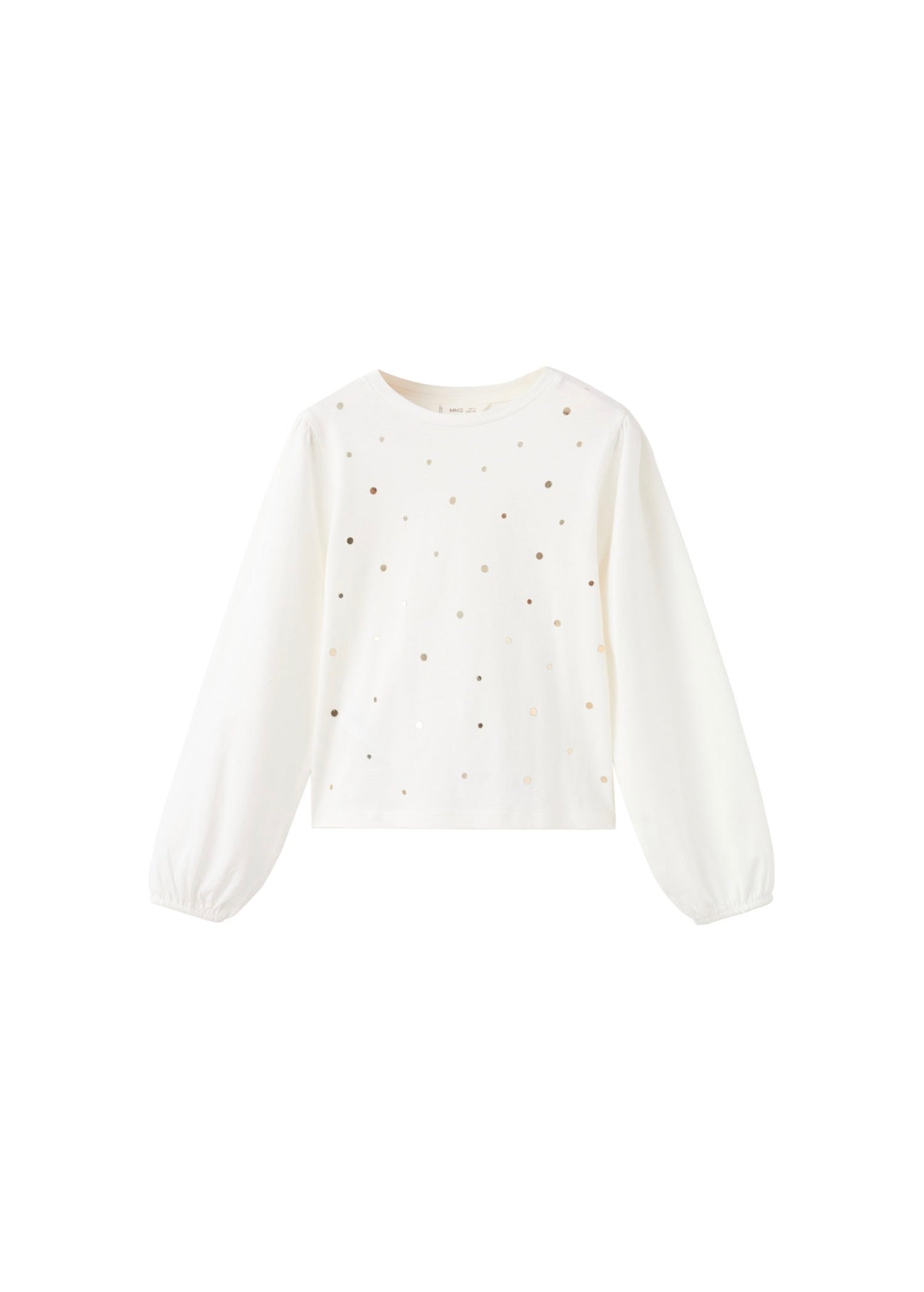 T-Shirt Mirror Blanc Cassé - Fille