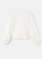T-Shirt Mirror Blanc Cassé - Fille