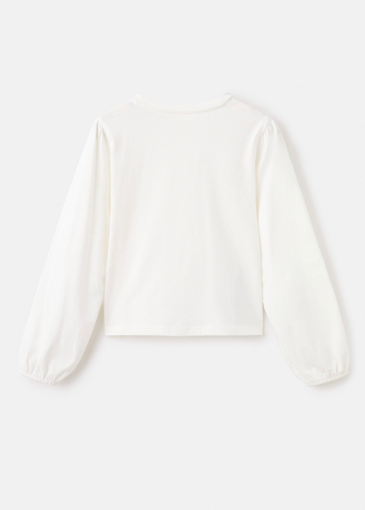 T-Shirt Mirror Blanc Cassé - Fille