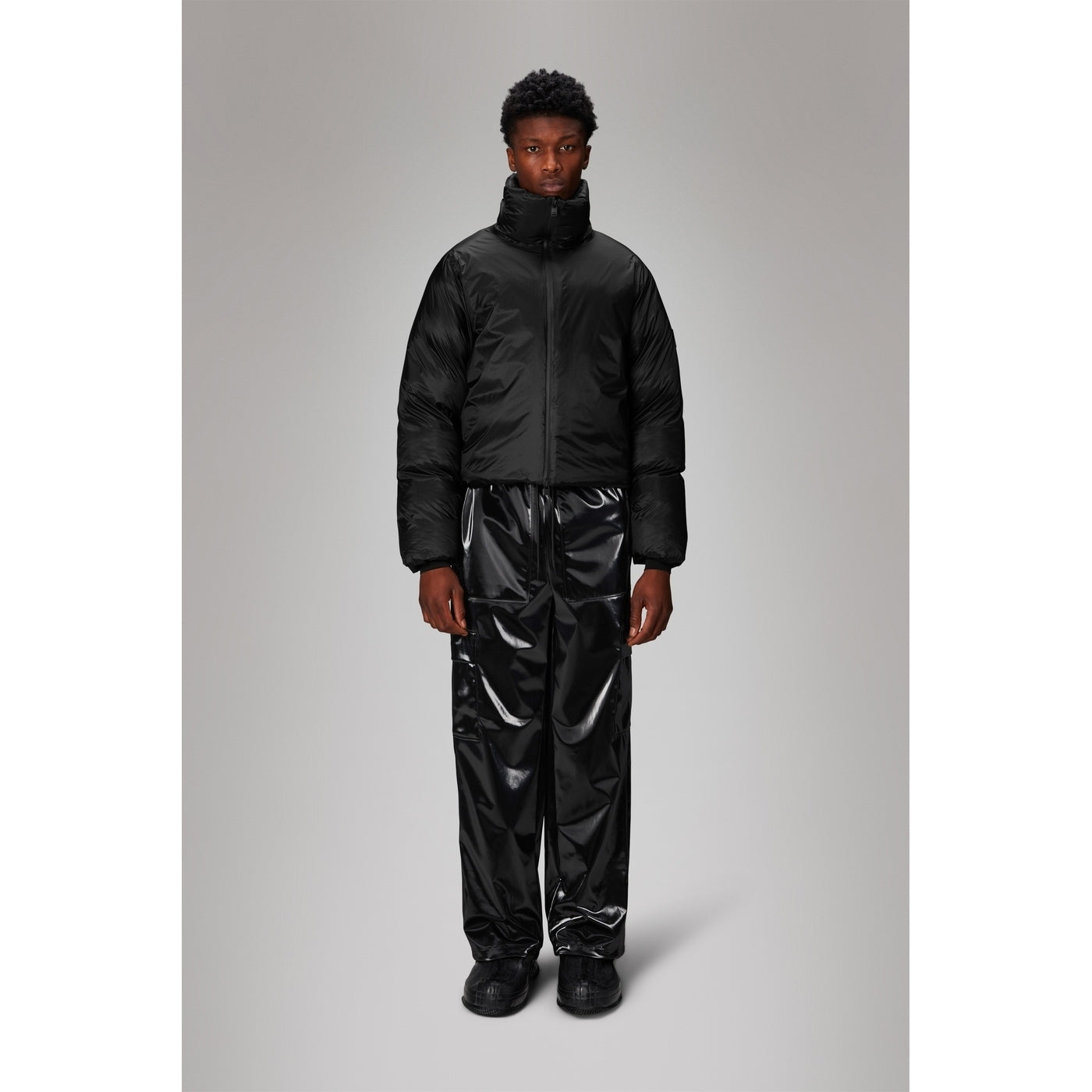 Veste Kevo Short Puffer W4T3 Black - Mixte