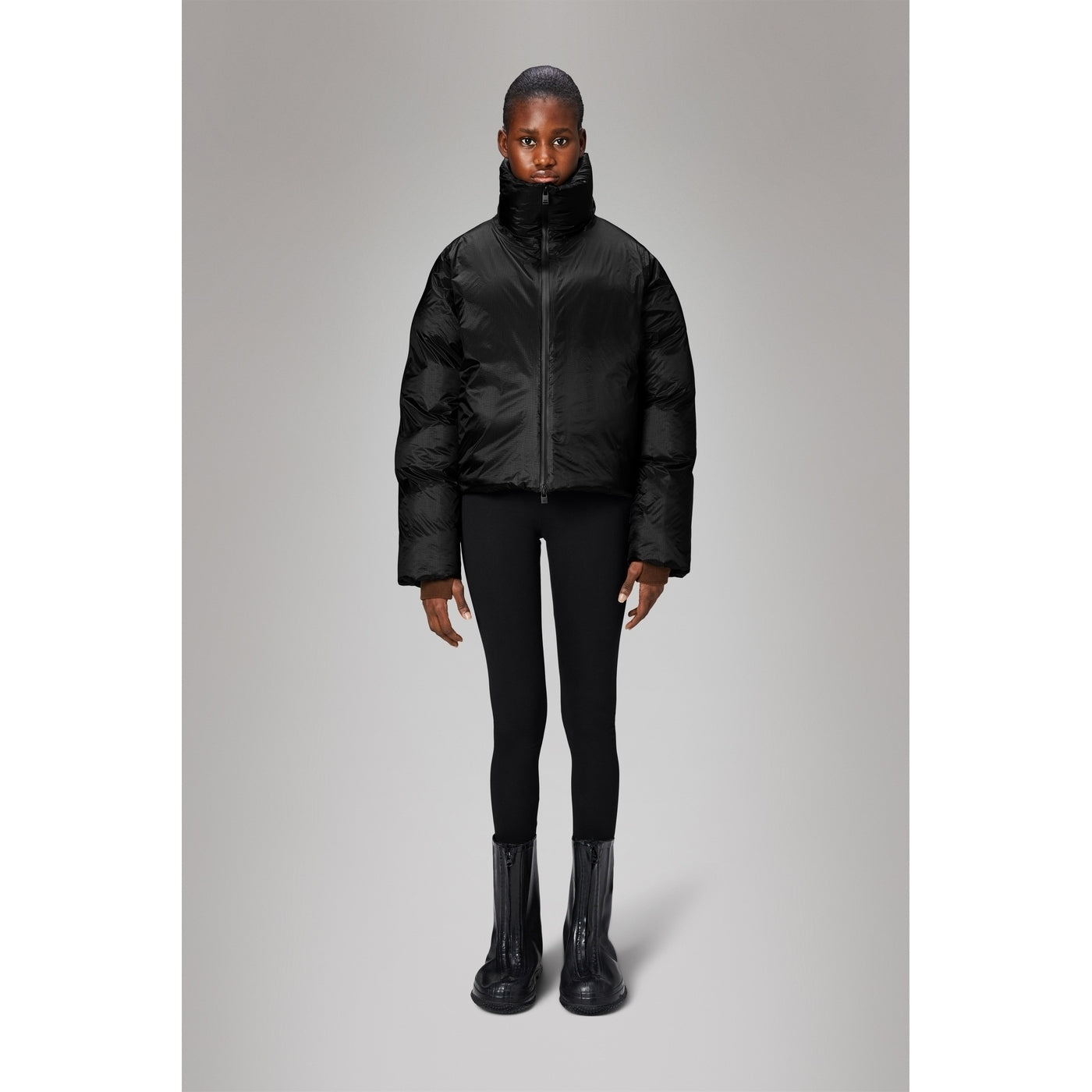 Veste Kevo Short Puffer W4T3 Black - Mixte