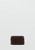 Mini Sac Bandoulière En Fibre Naturelle