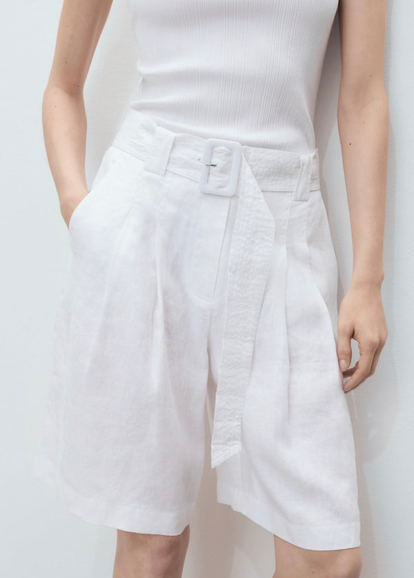 Bermuda Lin Ceinture