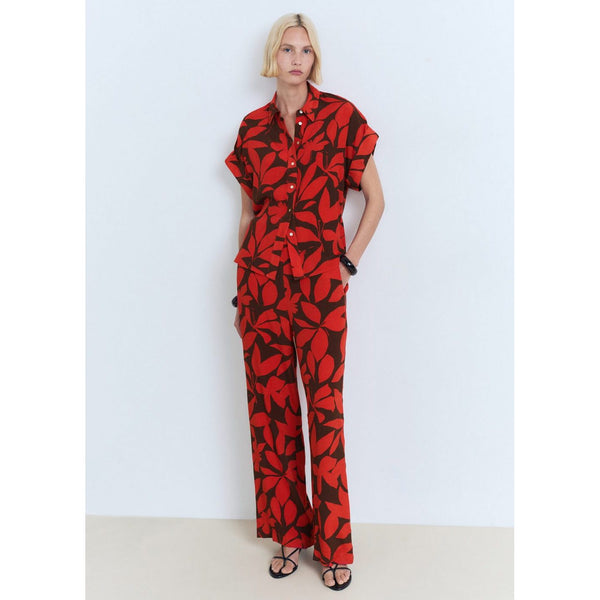 Chemise Imprimée Manches Courtes