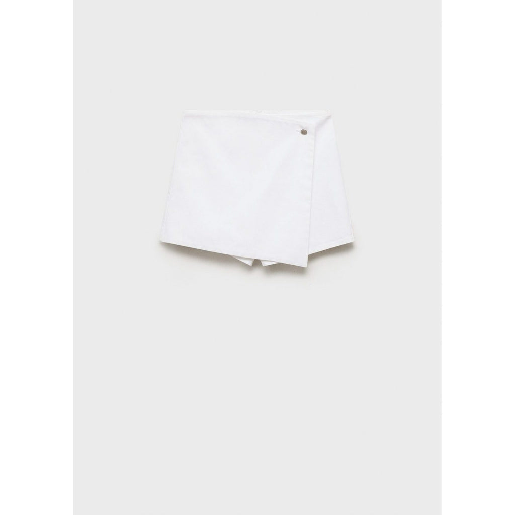 Jupe Short En Jean Croisée