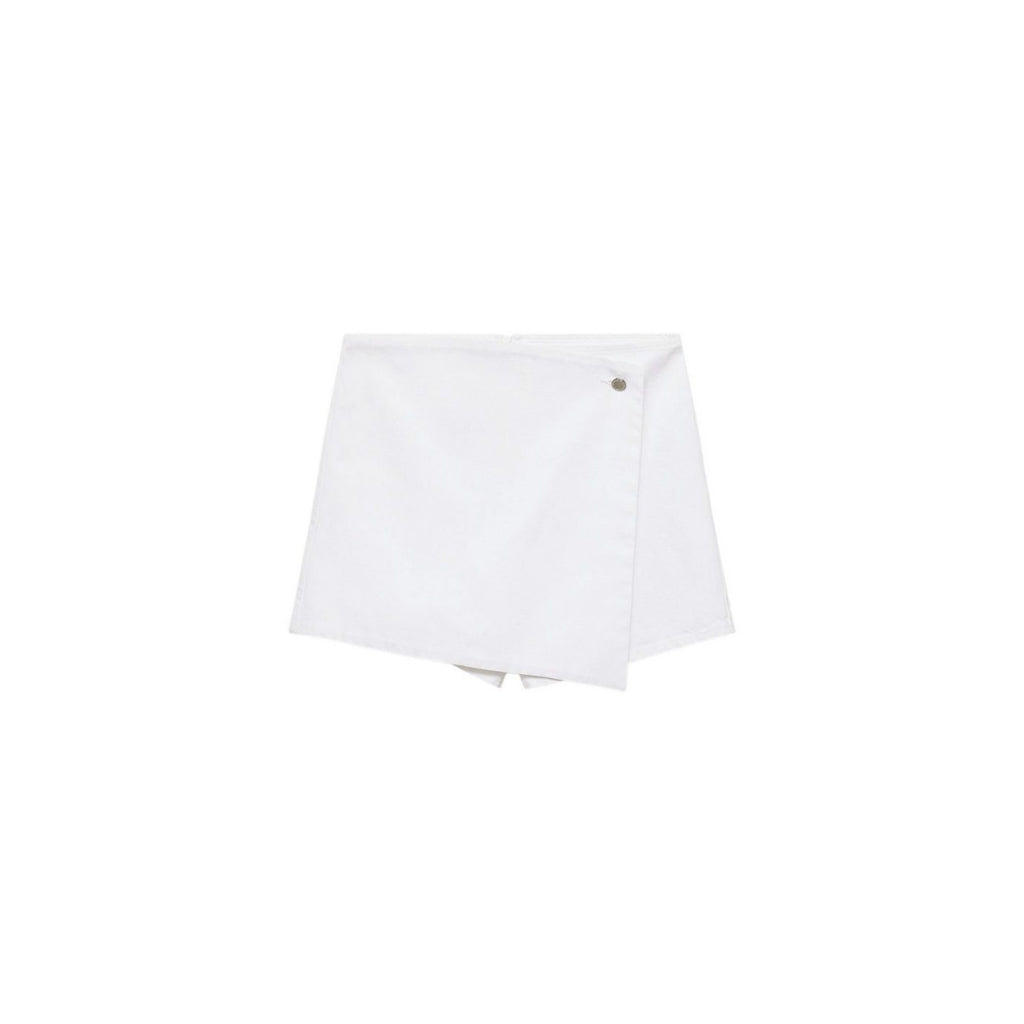 Jupe Short En Jean Croisée