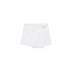 Jupe Short En Jean Croisée
