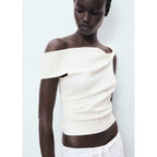 Haut Bustier Asymétrique