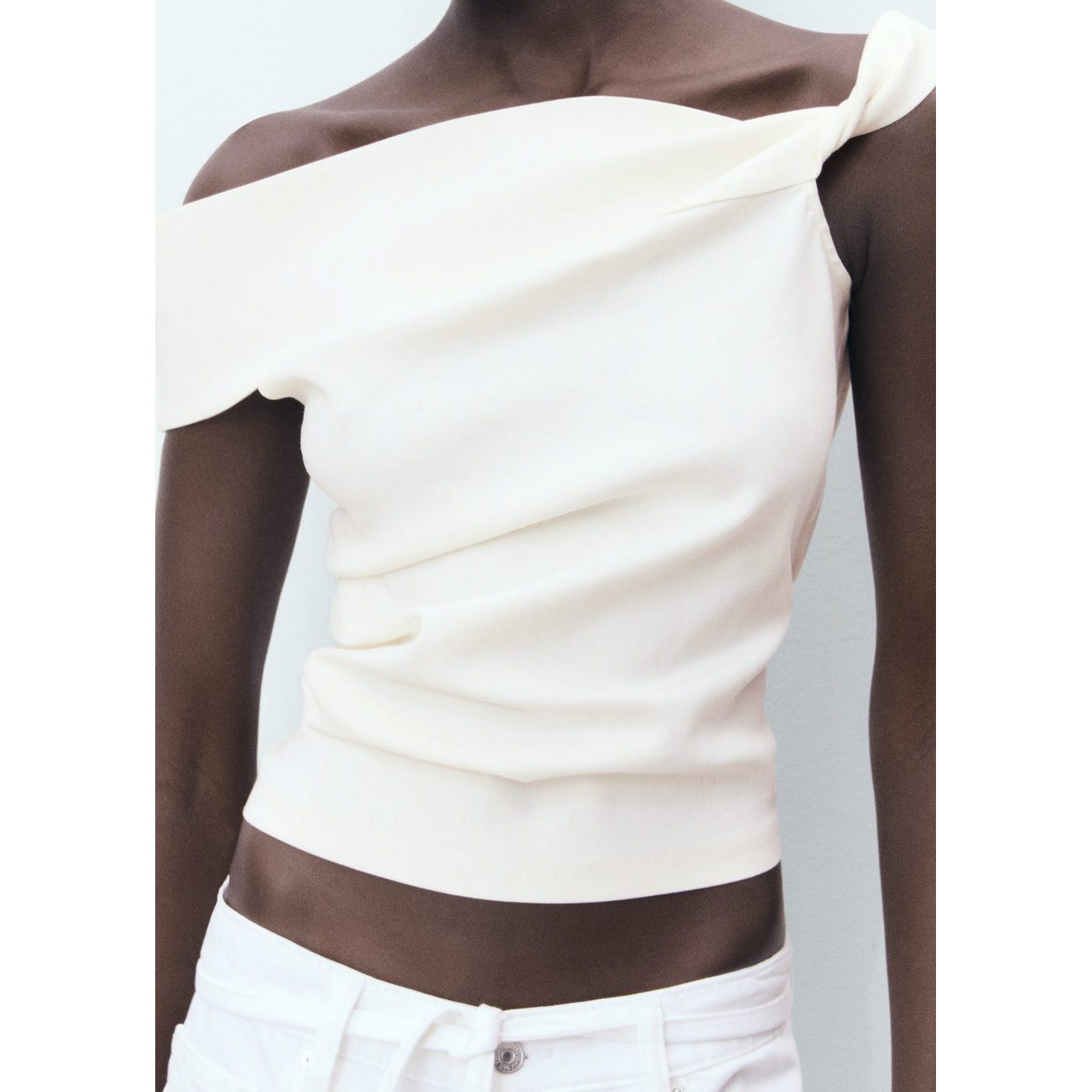 Haut Bustier Asymétrique