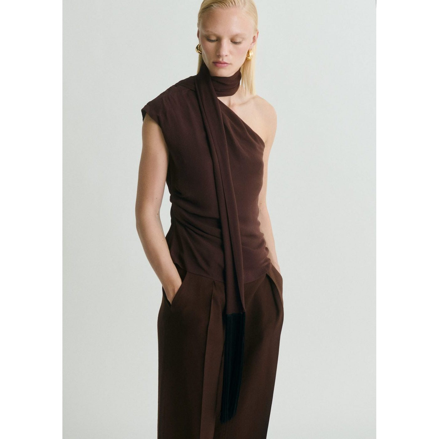 Pantalon À Pinces