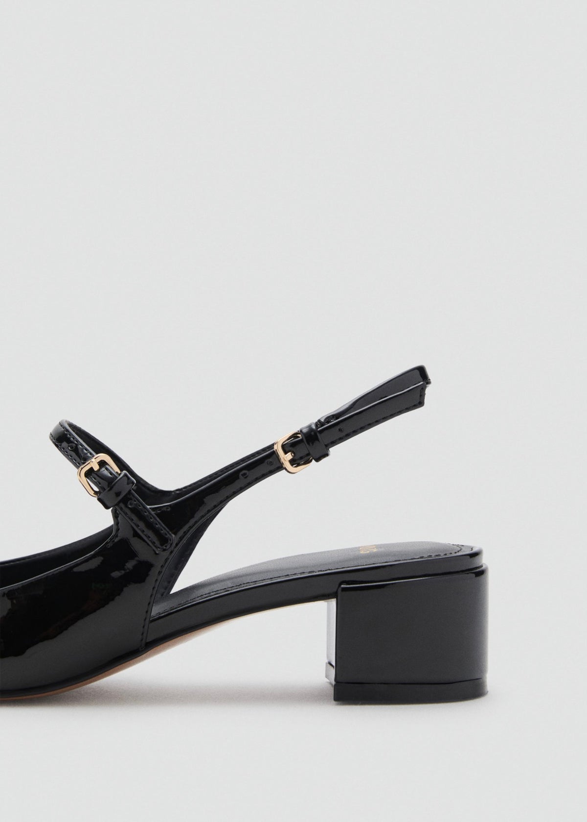 Chaussures Vernies Talon Bloc