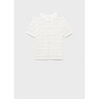 Short Sleeve Crochet Cardigan