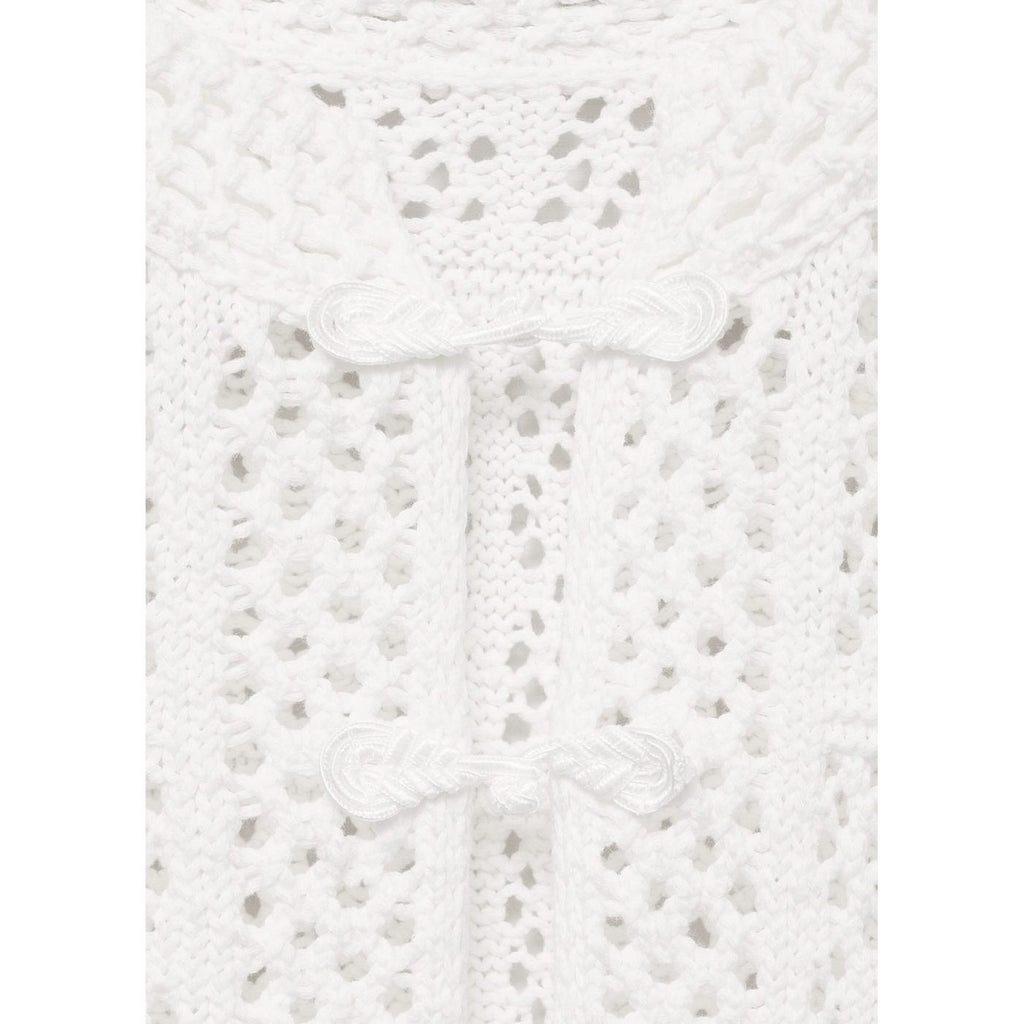 Short Sleeve Crochet Cardigan